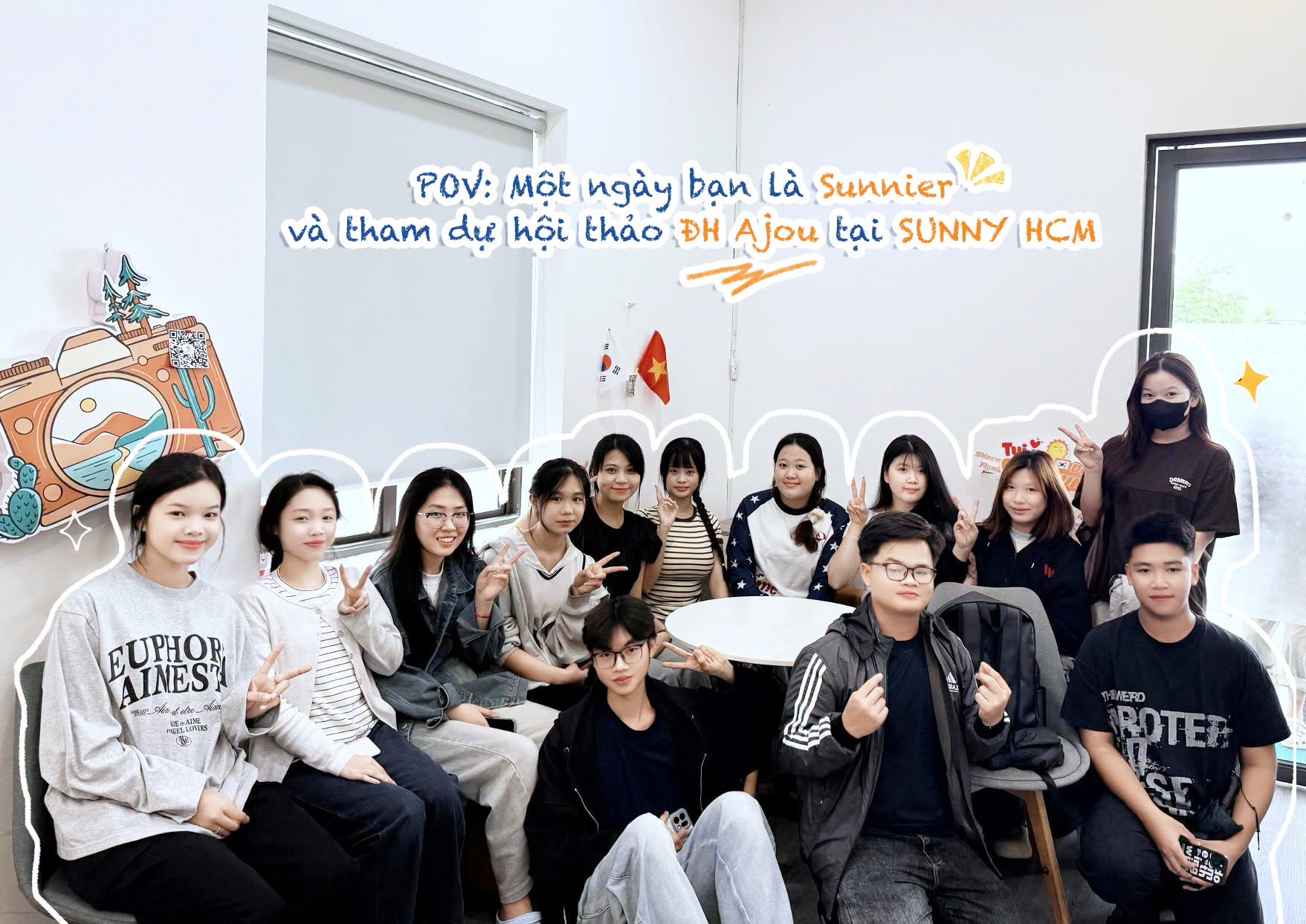MỘT NGÀY LÀM SUNNIER VÀ THAM DỰ HỘI THẢO ĐẠI HỌC AJOU TẠI SUNNY HỒ CHÍ MINH