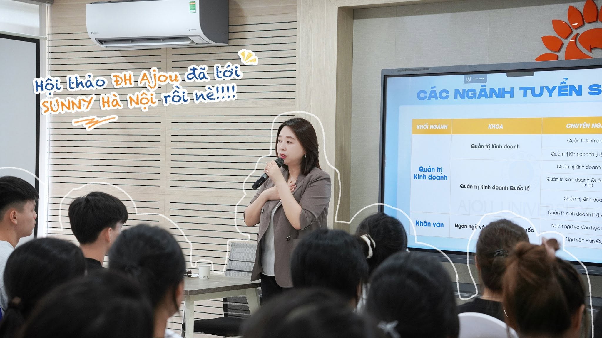 HỘI THẢO ĐẠI HỌC AJOU TẠI HÀ NỘI 2026