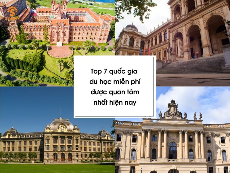 Top 7 nước du học miễn phí được quan tâm nhất hiện nay - Trung Tâm Du Học SUNNY