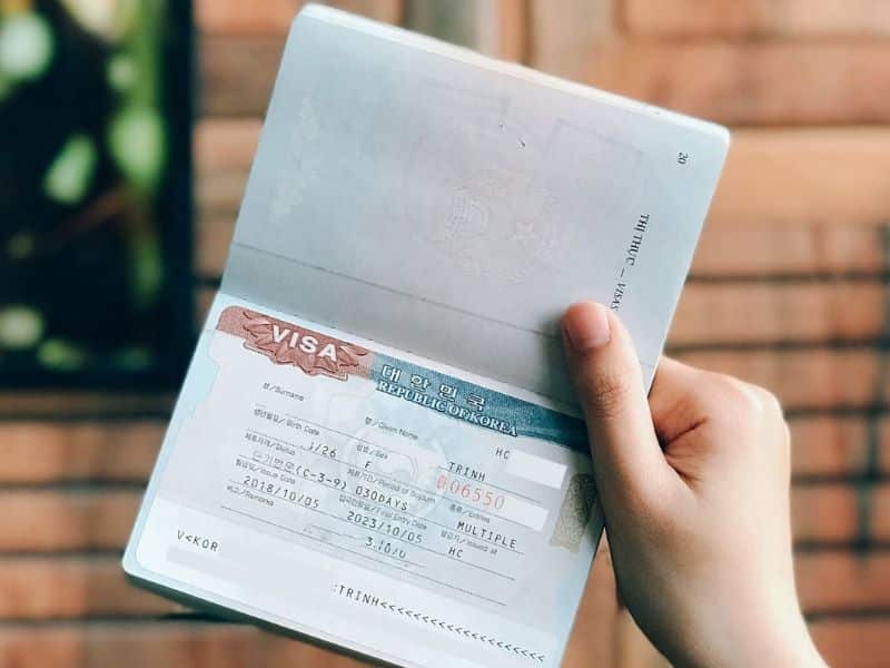 các loại visa hàn quốc