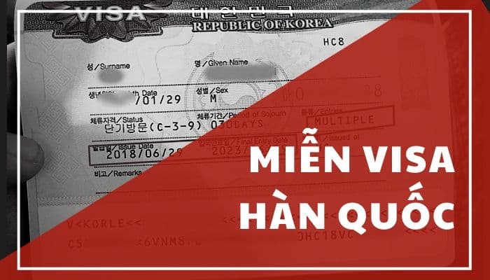 Tổng hợp các trường hợp được miễn visa Hàn Quốc - Trung Tâm Du Học SUNNY